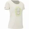Camiseta Babolat Übungsbotschaft Crema Mujer