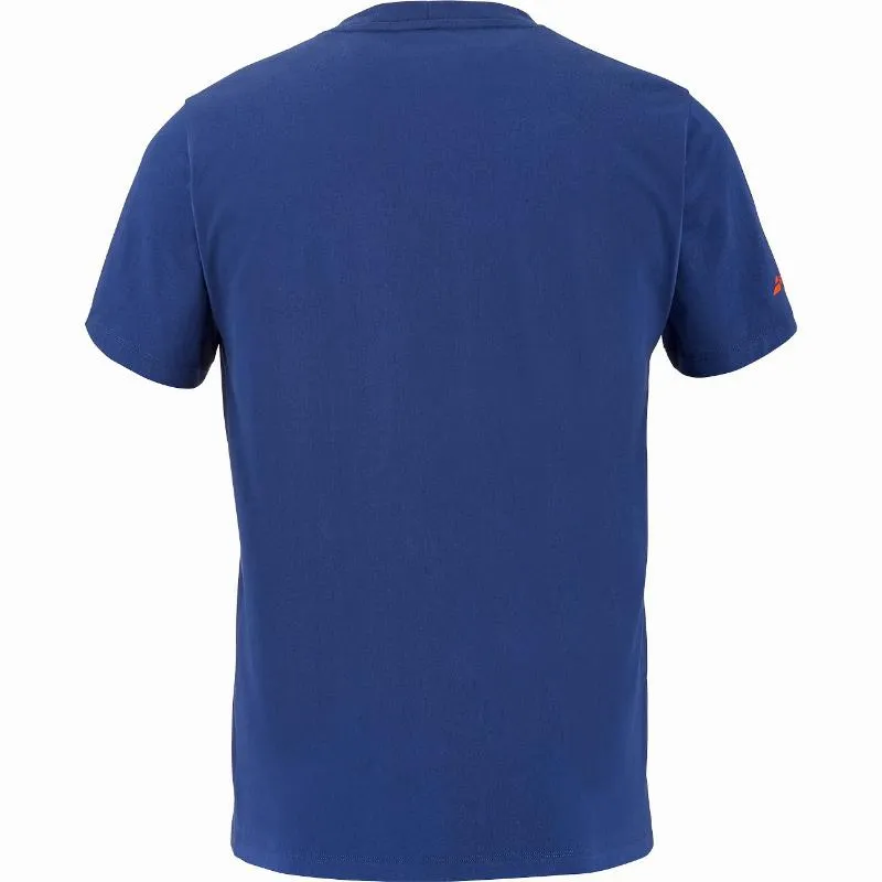 Camiseta Babolat Juan Lebron azul-marinho laranja