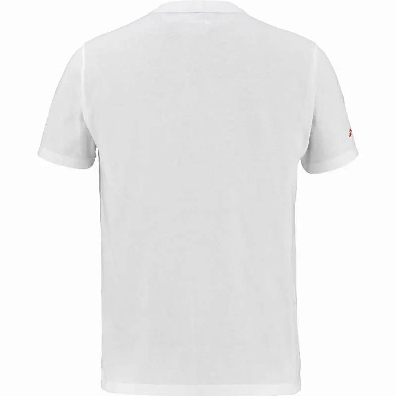 Babolat Juan Lebron Camiseta Laranja Branca