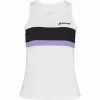 Babolat Padel Damen T-Shirt Weiß
