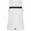 Babolat Padel Damen T-Shirt Weiß