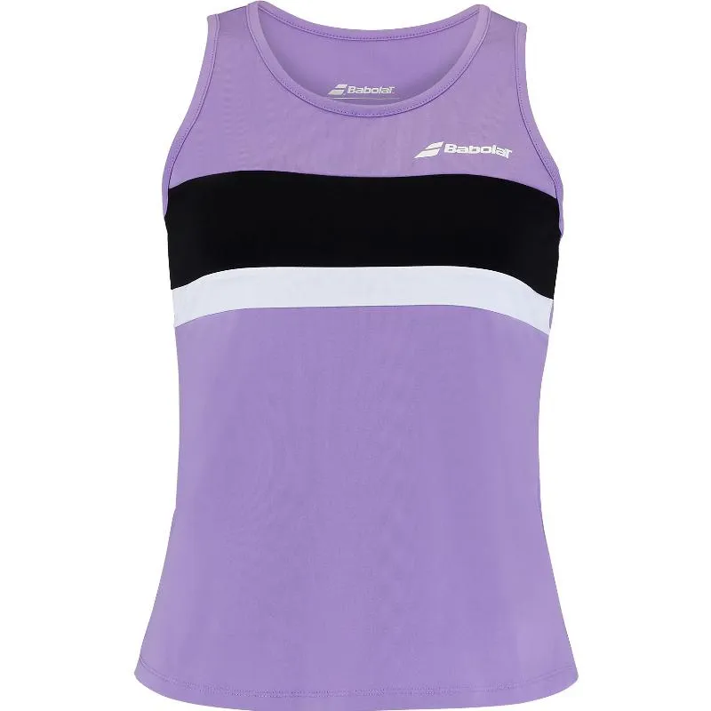 Camiseta Babolat Padel Lavanda Mujer