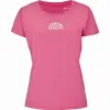 Camiseta Babolat Perf Baumwolle Rosa Mujer