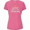 Camiseta Babolat Perf Baumwolle Rosa Mujer