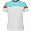 Camiseta Babolat Perf Crew Neck Blanco