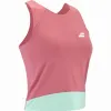 Camiseta Babolat Perf Rosa Mujer