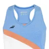 Camiseta Babolat spielt Blanco Azul Junior