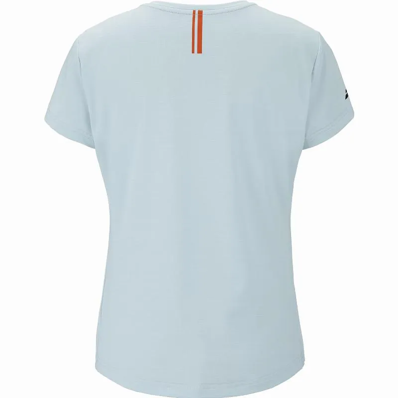 Camiseta Babolat Toca Capsleeve Azul Claro Mujer