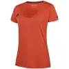 Camiseta Babolat spielt Capsleeve Rojo Naranja Junior