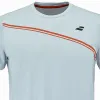 Camiseta Babolat spielt Crew Neck Azul Claro
