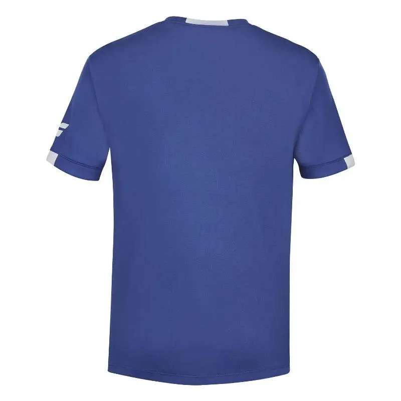 Camiseta Babolat spielt Crew Neck Azul Junior