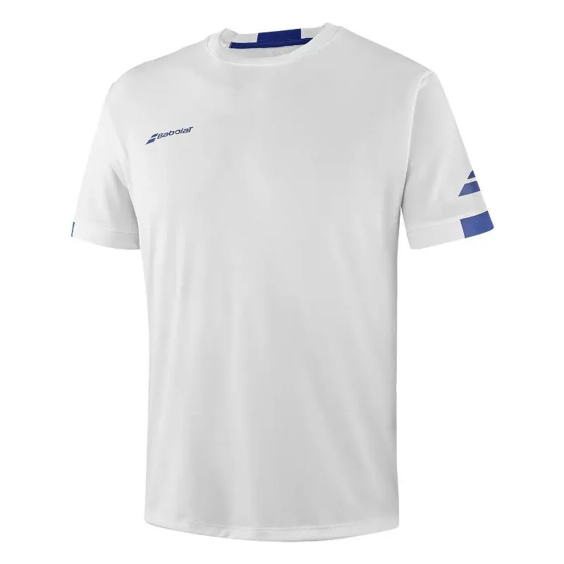 Camiseta Babolat spielt Crew Neck Blanco Junior