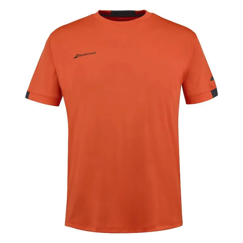 Camiseta Babolat spielt Crew Neck Rojo Naranja Junior