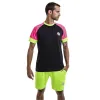 Camiseta BB Game Negro Rosa Melon