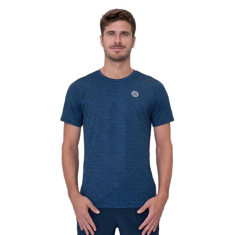 Bidi Badu Beach Spirit Crew Zweifarbiges dunkelblaues T-Shirt