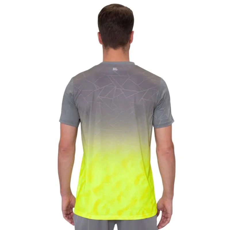 Bidi Badu Beach Spirit Grau Neongelbes T-Shirt