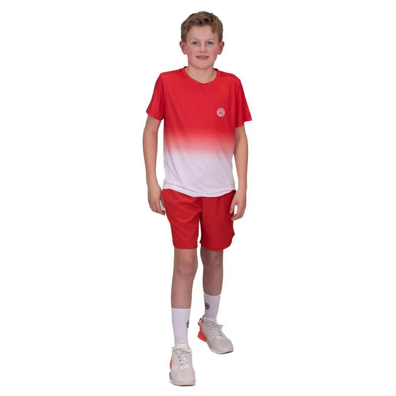 Bidi Badu Crew Gradiant Rot WeiÃ Junior T-Shirt