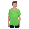 Camiseta Bidi Badu Crew Neongrun Dunkel Azul Junior
