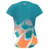 Bidi Badu Melbourne Capsleeve Petroleum T-Shirt Orange Damen