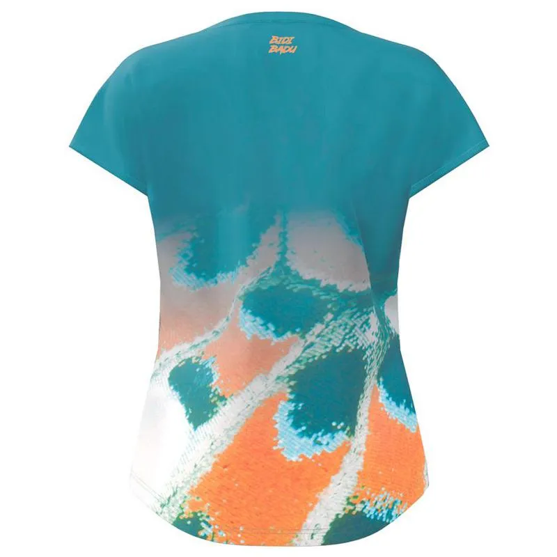 Bidi Badu Melbourne Capsleeve Petroleum T-Shirt Laranja Mulher
