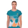 Bidi Badu Melbourne Capsleeve Petroleum T-Shirt Orange Damen