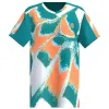 Bidi Badu Melbourne T-Shirt mit V-Ausschnitt in Petroleo Orange