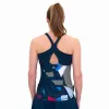 Bidi Badu New York Dunkelblau Rot Damen T-Shirt