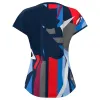 Bidi Badu New York Capsleeve Dunkelblau Rot Junior T-Shirt