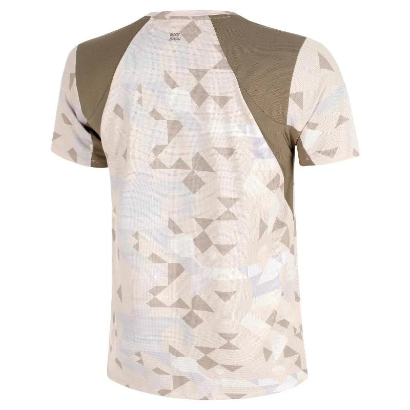 Camiseta Bidi Badu Paris Bege Marrom Júnior