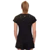 Bidi Badu Paris Capsleeve Schwarz Gold Damen T-Shirt