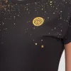 Bidi Badu Paris Capsleeve Schwarz Gold Damen T-Shirt