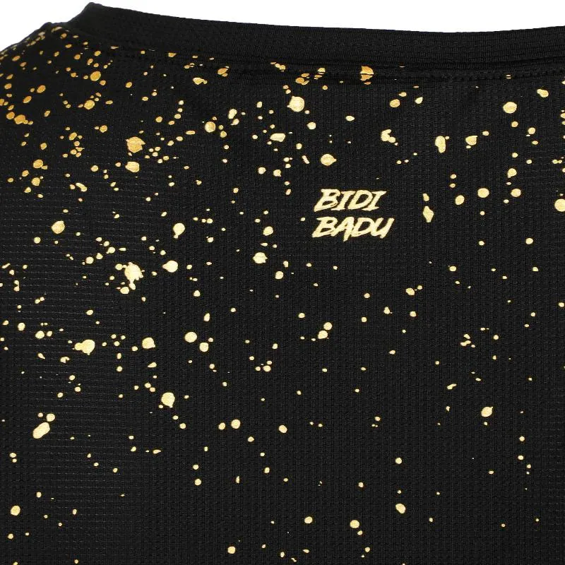 Bidi Badu Paris Capsleeve Schwarz Gold Damen T-Shirt