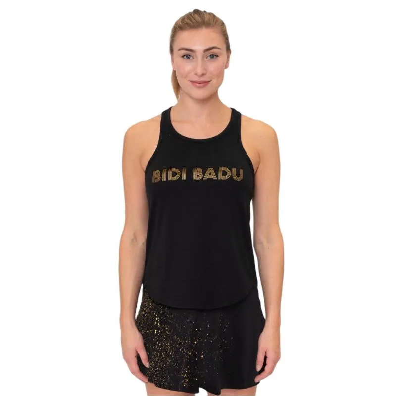 Bidi Badu Paris Chill Schwarz Gold Damen T-Shirt