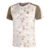 Bidi Badu Paris T-Shirt mit V-Ausschnitt Beige Braun