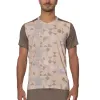 Bidi Badu Paris T-Shirt mit V-Ausschnitt Beige Braun
