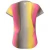 Camiseta Bidi Badu Spectrum Capsleeve Marron Amarillo Mujer