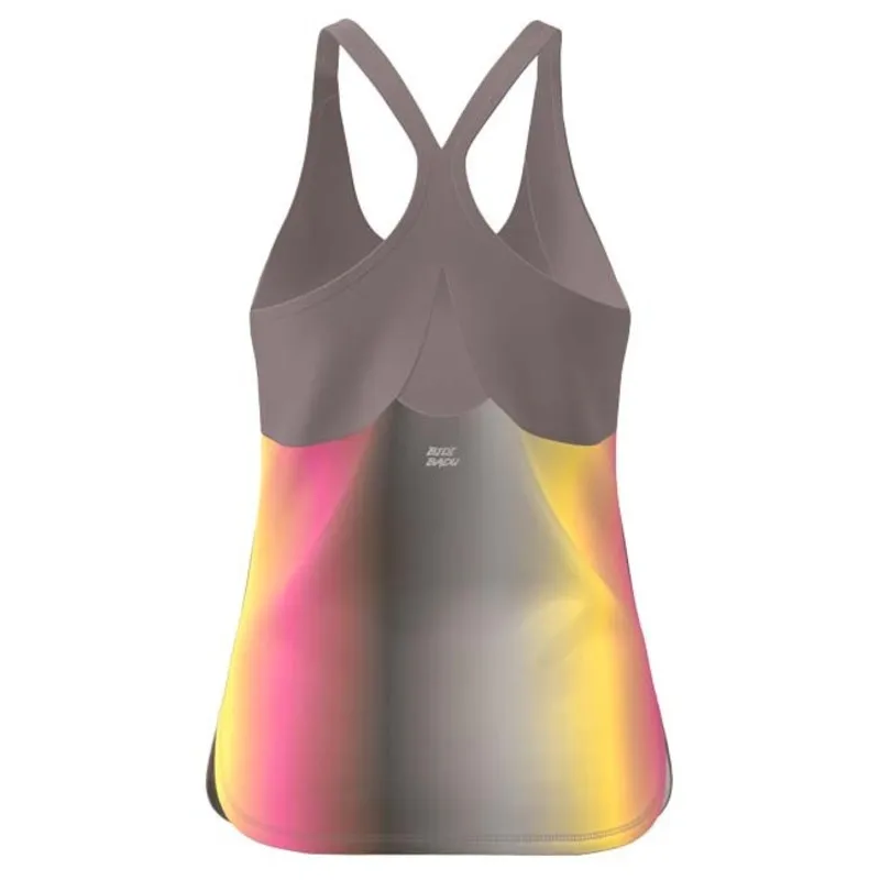 Camiseta Feminina Bidi Badu Spectrum Marrom Amarelo
