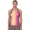 Bidi Badu Spectrum Braun Gelb Damen T-Shirt