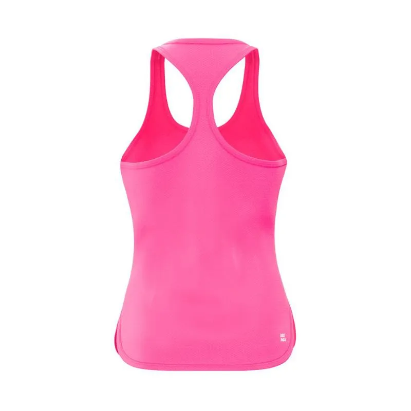 Camiseta Bidi Badu Tirantes Tripulação Rosa Junior