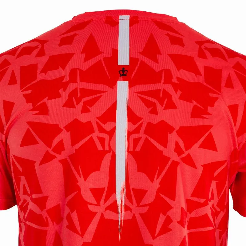 Schwarzes Crown Atlanta Coral T-Shirt