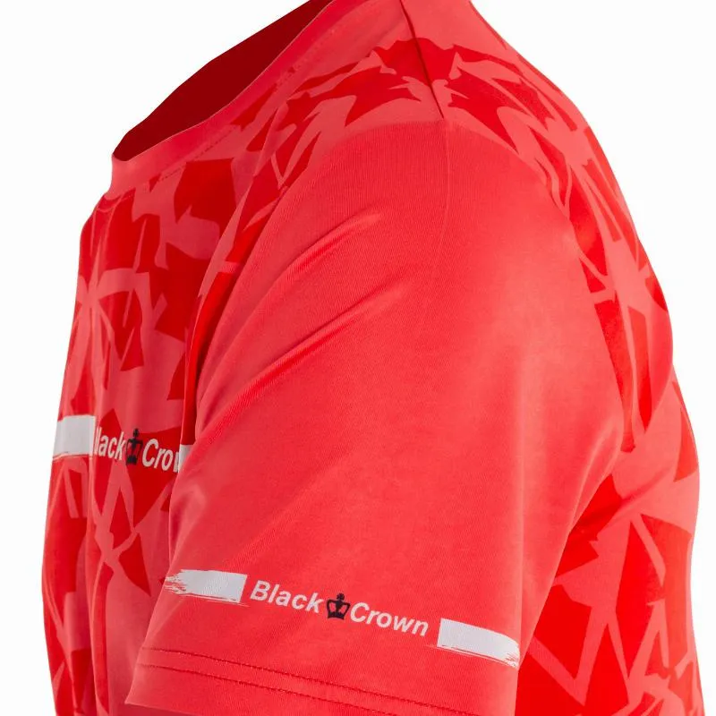 Schwarzes Crown Atlanta Coral T-Shirt