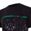 Schwarzes Crown Atlanta Schwarz-Grunes T-Shirt