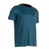 Schwarzes Crown Cancun Hellblaues T-Shirt