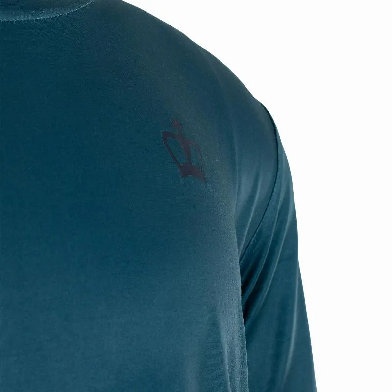 Schwarzes Crown Cancun Hellblaues T-Shirt