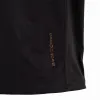 Schwarzes T-Shirt mit schwarzer Krone Cancun