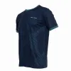 Schwarzes Crown Monterrey Marineblaues T-Shirt