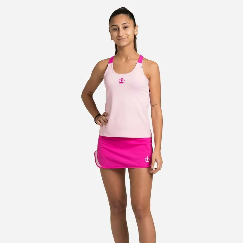 Schwarzes Crown Tallinn Pink T-Shirt