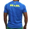 Cartri Brasilien Eitor Weiß Blau Junior T-Shirt