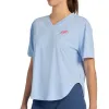 Bullpadel Bea Gonzalez Belvis himmelblaues T-Shirt