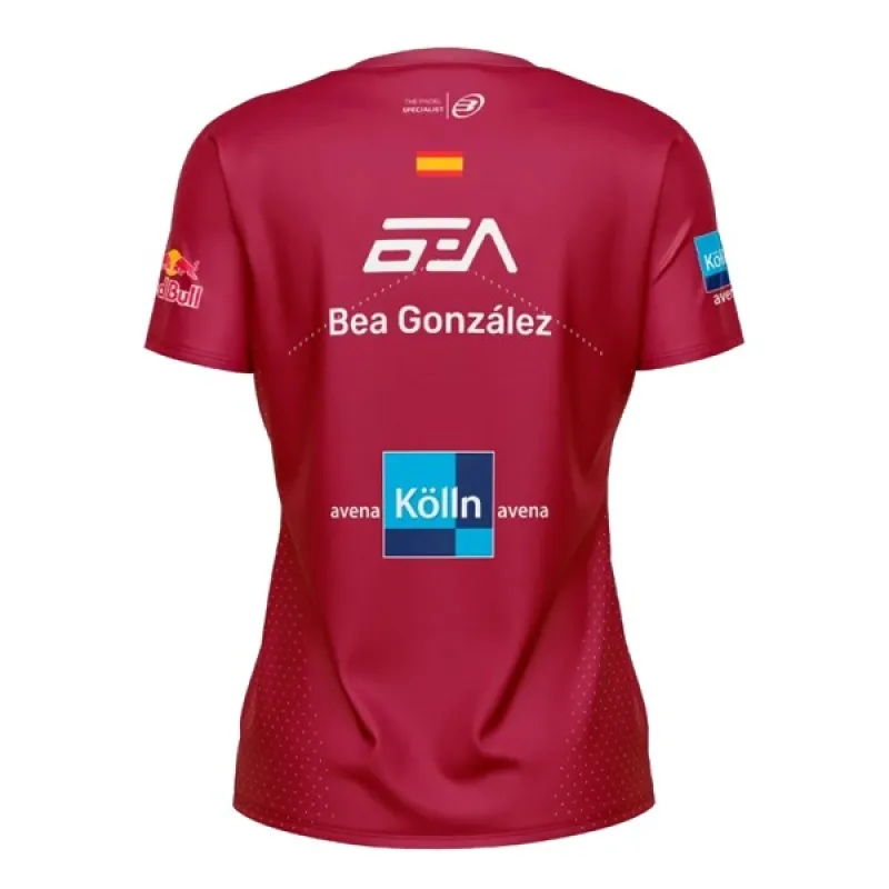 Bullpadel Bea Gonzalez Premier Padel Cereja Ética T-Shirt